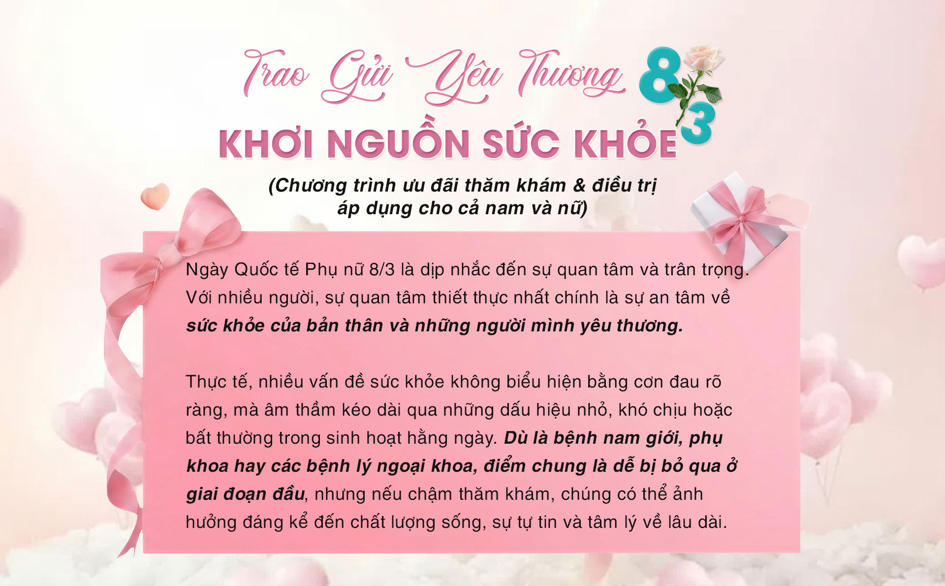 Ưu Đãi Quốc Tế Phụ Nữ 8/3
